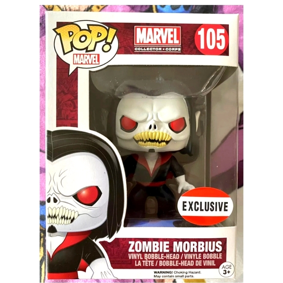 Funko Pop! Marvel: Zombie Morbius #105. - Picture 1 of 4